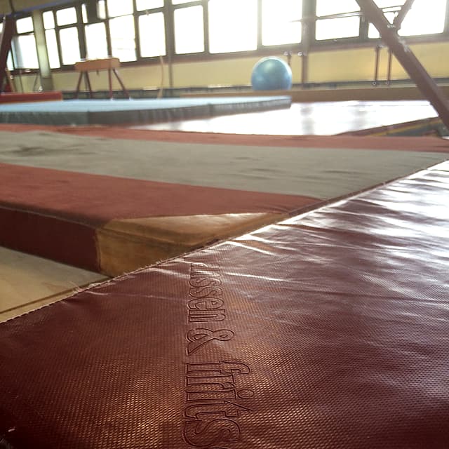 Strunjača u gimnastičkoj sali